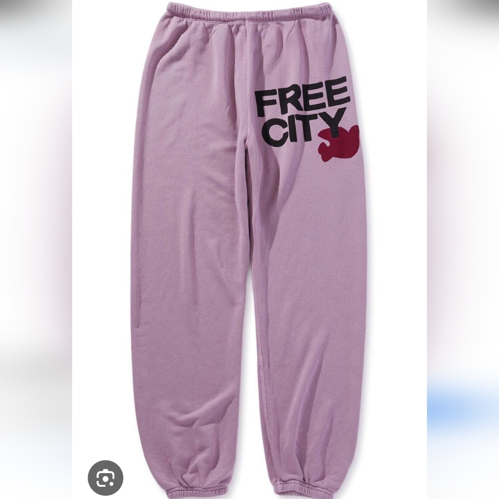 Freecity FREE CITY Lavender Sweatpant Joggers. XL - Picture 5 of 7